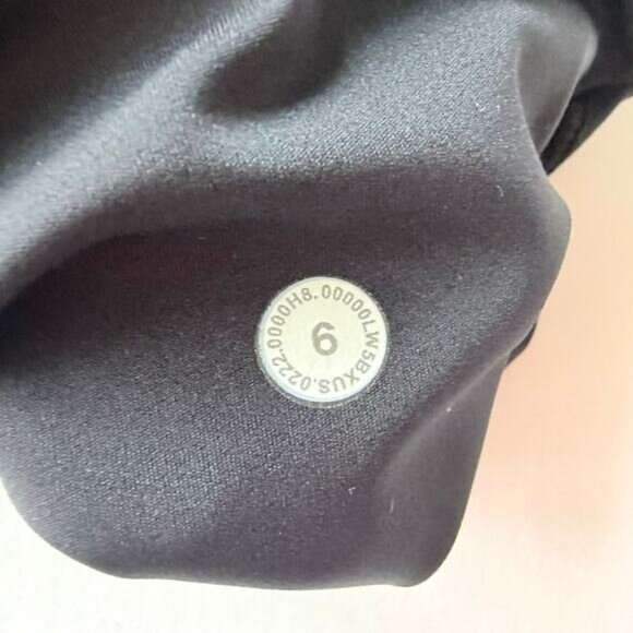 Lululemon Fast & Free Full Length Tight Non-Reflective 28" Black Size 6 Run Gym - Picture 5 of 7